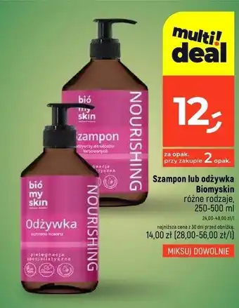 Dealz Odżywka do włosów nourishing Bio My Skin oferta