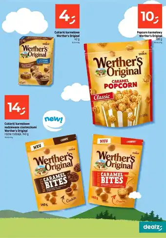 Dealz Popcorn karmelowy Werther's Original oferta