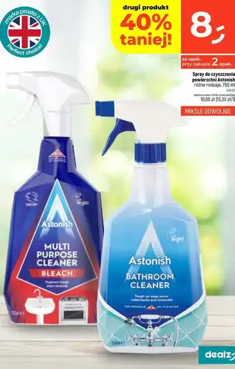 Dealz Spray do łazienki z wybielaczem Astonish oferta