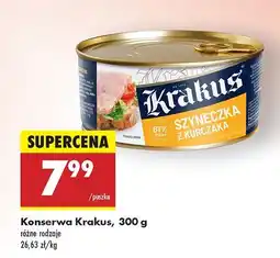 Biedronka Szyneczka z kurczaka Krakus Animex oferta