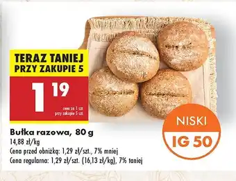 Biedronka Bułka razowa oferta