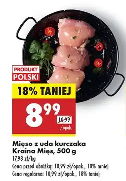 Biedronka Mięso z uda kurczaka Kraina Mięs oferta