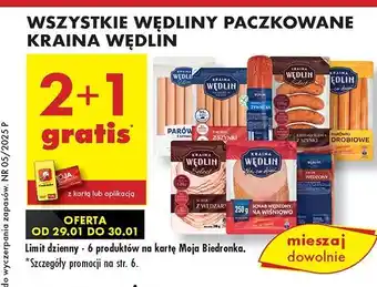 Biedronka Boczek wędzony Kraina Wędlin oferta