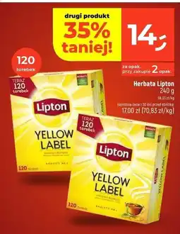 Dealz Herbata Lipton Yellow Label Tea oferta