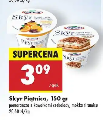 Biedronka Jogurt tiramisu Piątnica Skyr oferta