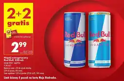 Biedronka Napój energetyczny bez cukru Red Bull oferta