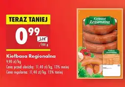 Biedronka Kiełbasa regionalna oferta