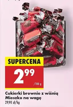 Biedronka Cukierki brownie z wiśnią Mieszko oferta