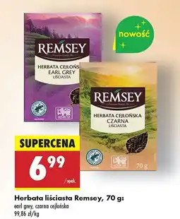 Biedronka Herbata cejlońska earl grey Remsey oferta