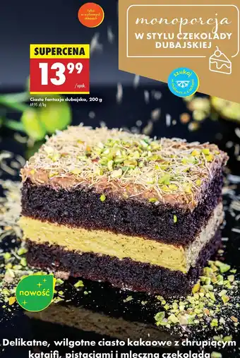 Biedronka Ciasto fantazja dubajska oferta