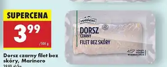 Biedronka Dorsz czarny filet bez skóry Marinero oferta