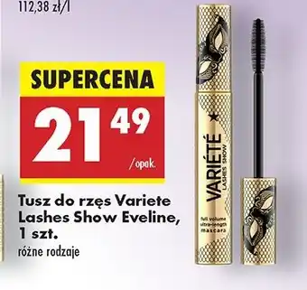 Biedronka Tusz do rzęs Eveline Variete Lashes Show oferta