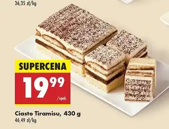 Biedronka Ciasto tiramisu oferta