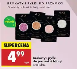 Biedronka Brokat do paznokci Niuqi oferta