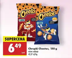 Biedronka Chrupki grzanki z pomidorami Cheetos oferta