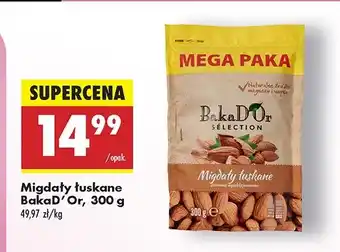 Biedronka Migdały łuskane Bakad'or oferta