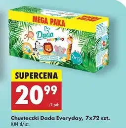 Biedronka Chusteczki rumianek i alantoina Dada Everyday oferta