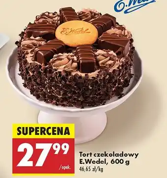 Biedronka Tort czekoladowy E. Wedel oferta