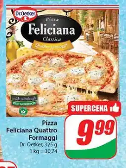 Dino Pizza quattro formaggi Dr. Oetker Feliciana oferta