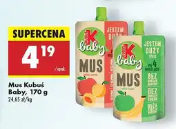 Biedronka Mus jabłko-banan Kubuś Baby oferta