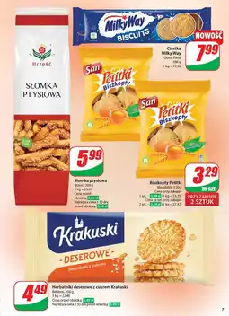 Dino Ciastka ze spodem czekoladowym Milky Way oferta