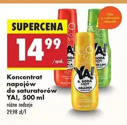 Biedronka Syrop do saturatorów cytryna-limonka Excellence Ya! oferta