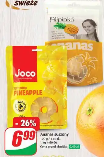 Dino Ananas suszony Filipinka oferta