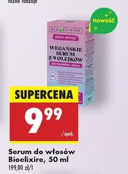 Biedronka Serum do włosów 9 olejków Bioelixire Istota Natury oferta