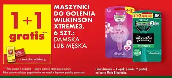 Biedronka Maszynka do golenia Wilkinson Xtreme 3 Sensitive Comfort oferta