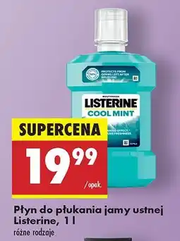 Biedronka Płyn do płukania ust Listerine Cool Mint oferta