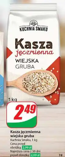 Dino Kasza jęczmienna wiejska gruba Kuchnia Smaku oferta