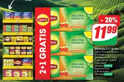 Dino Herbata citrus Lipton Green Tea oferta