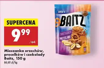 Biedronka Mieszanka orzechów, precelków i czekolady Baitz oferta