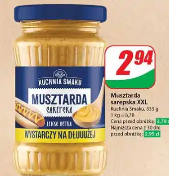 Dino Musztarda sarepska Kuchnia Smaku oferta