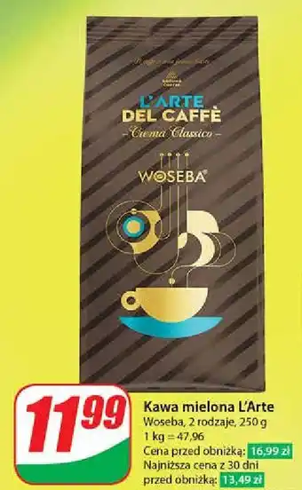 Dino Kawa crema Woseba L'arte Del Caffe oferta