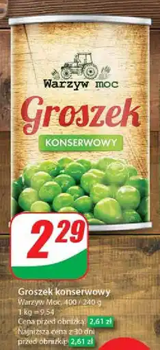 Dino Groszek konserwowy Warzyw Moc oferta