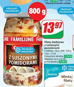 Dino Filety śledziowe z suszonymi pomidorami Contimax oferta