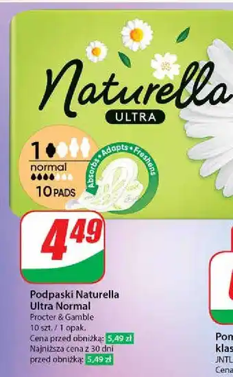 Dino Podpaski normal Naturella Ultra oferta