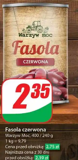 Dino Fasola czerwona Warzyw Moc oferta