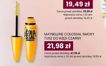 Dino Tusz do rzęs Maybelline Colossal Volum' Express oferta