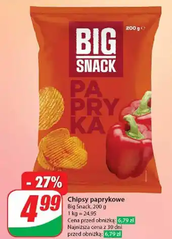 Dino Chipsy paprykowe Big Snack oferta