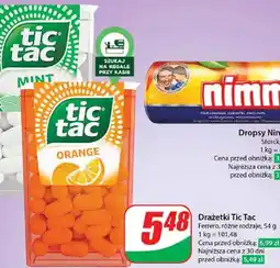 Dino Cukierki orange Tic Tac oferta