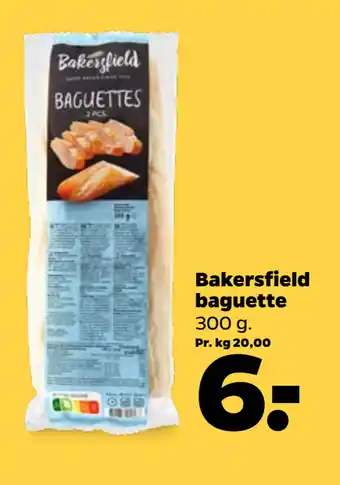 Netto Bakersfield baguette oferta