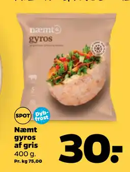 Netto Næmt gyros af gris oferta