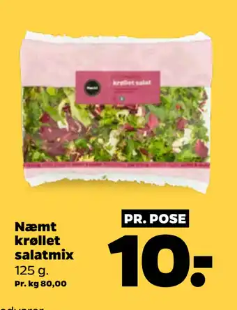 Netto Næmt krøllet salatmix oferta