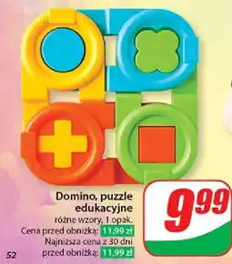 Dino Domino puzzle oferta