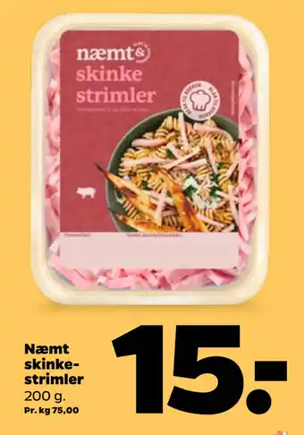 Netto Næmt skinkestrimler oferta