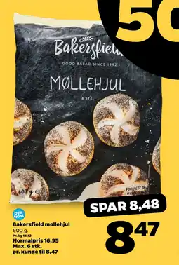 Netto Bakersfield møllehjul oferta