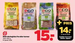 Netto ØGO økologiske frø eller kerner oferta