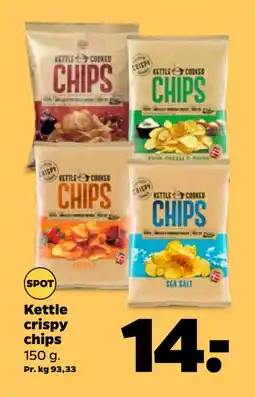 Netto Kettle crispy chips oferta